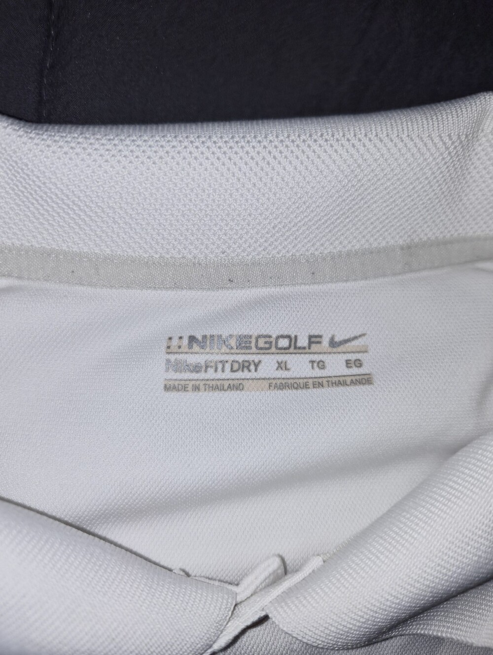 Nike Mens Dry-fit Golf Victory Golf Polo Shirt Top White XL $58
